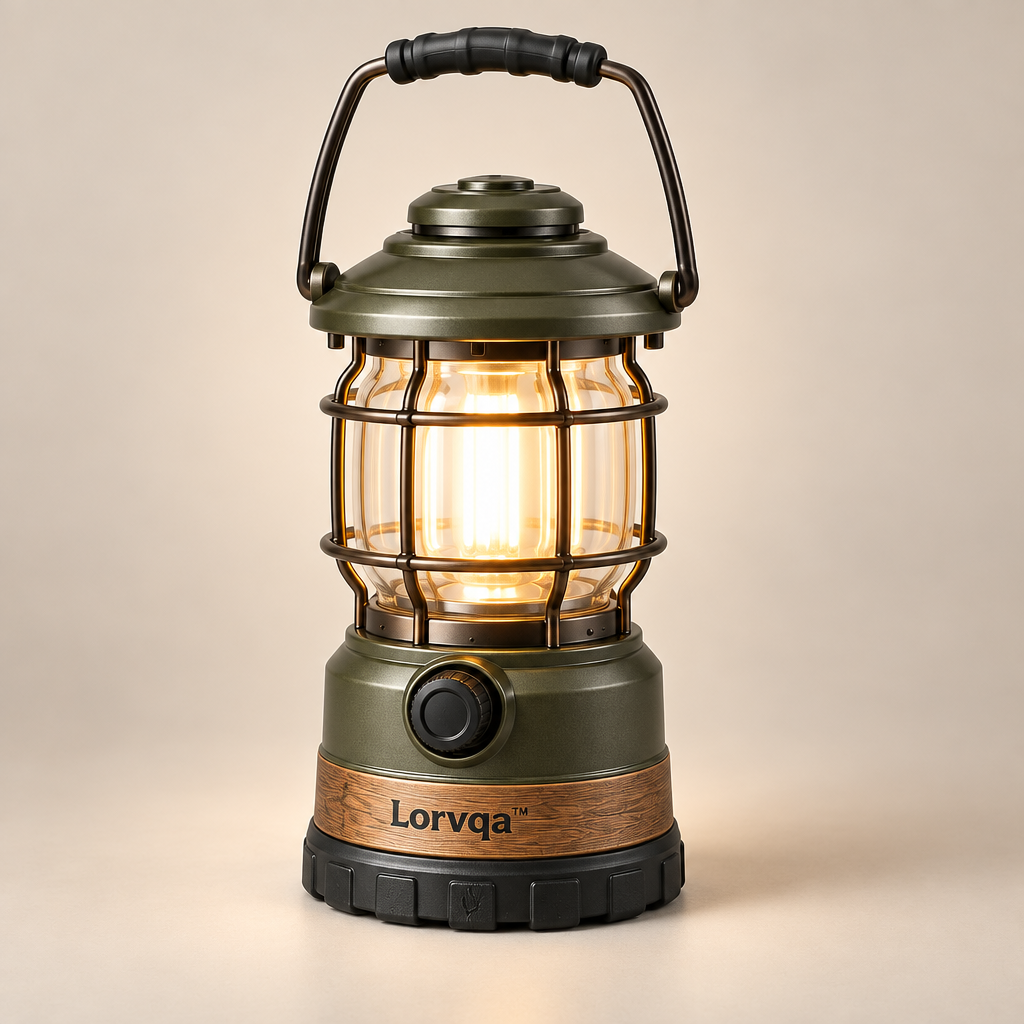 Lorvqa™ Vintage Rechargeable Camping Lantern image 01