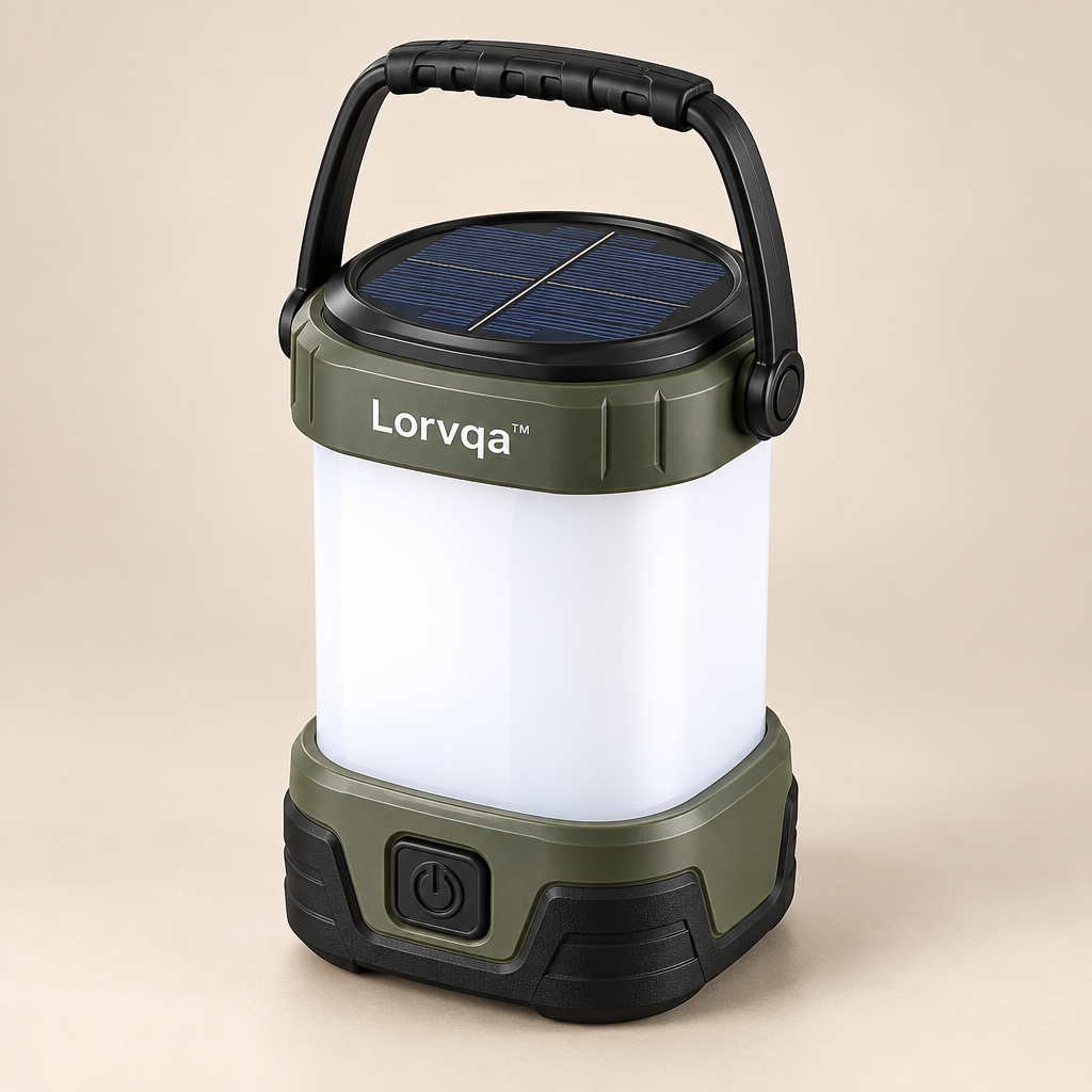 Lorvqa™ Portable Solar Camping Lantern image 01